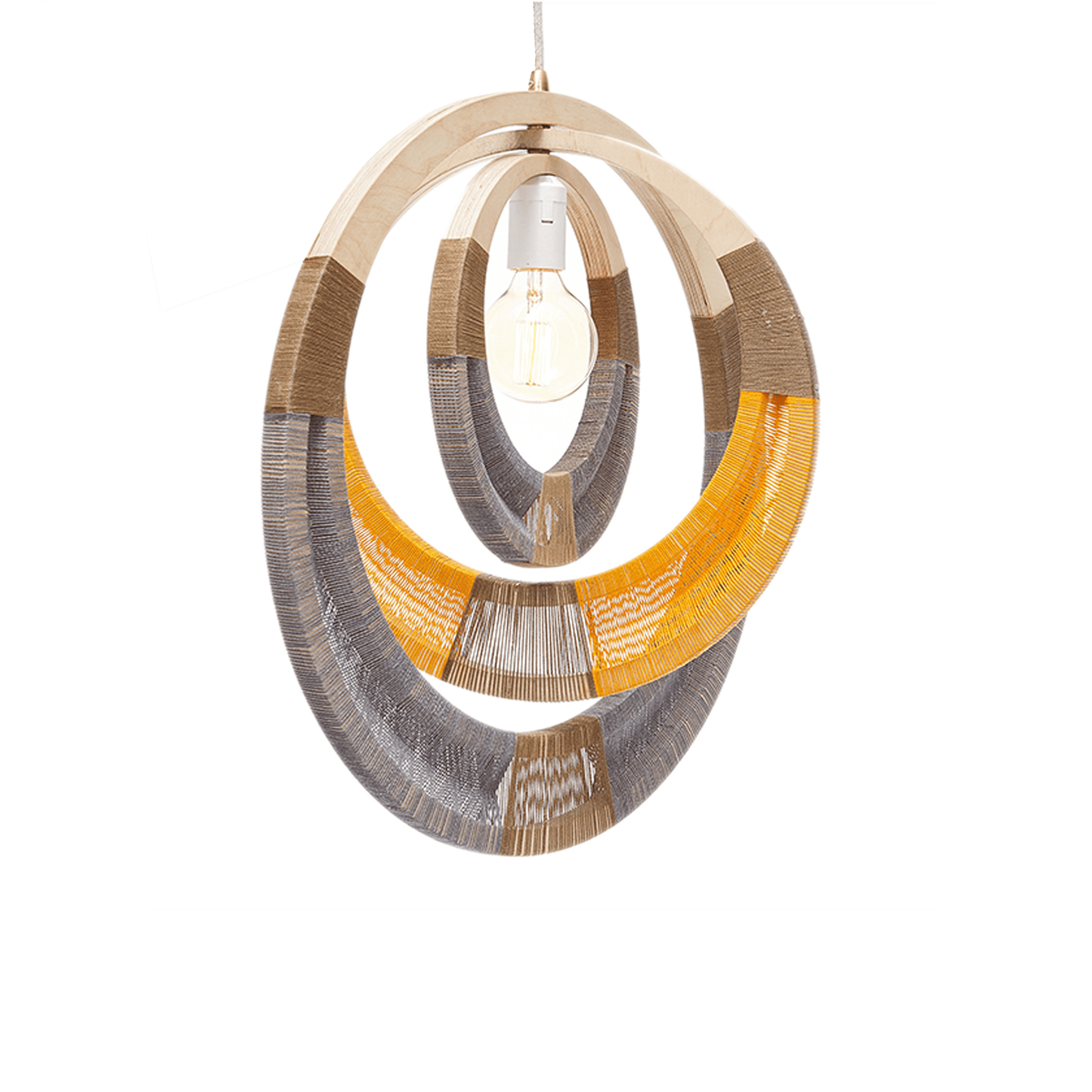 Woven Necklace Lampshade
