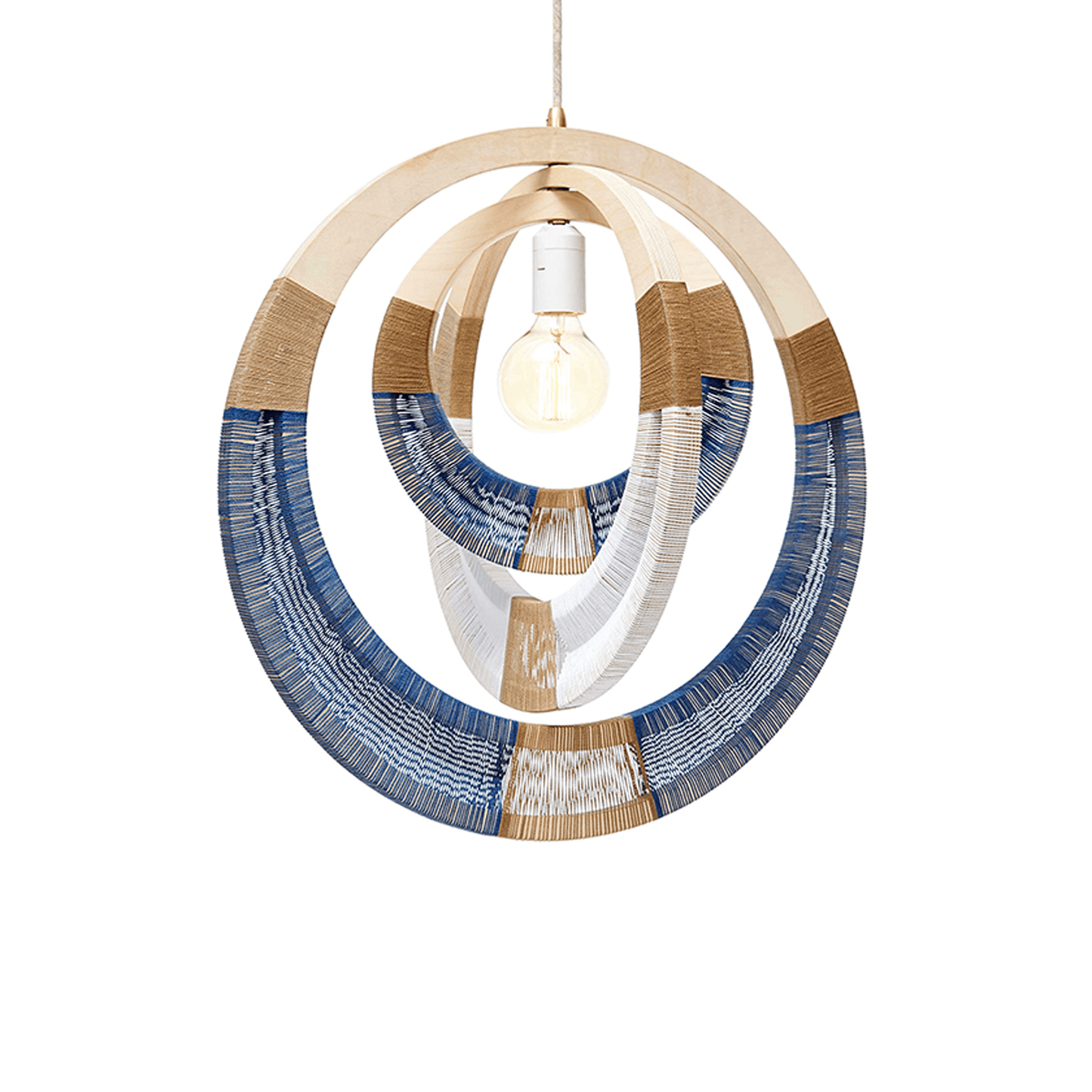 Woven Necklace Lampshade
