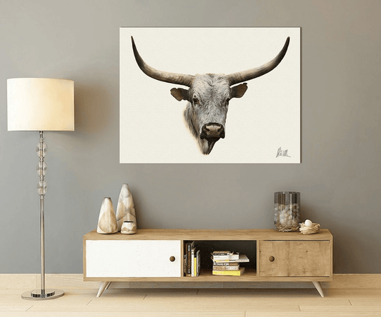 Cows Landscape Artwork - Esque