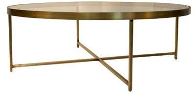 Antique Brass Plated Orion Coffee Table
