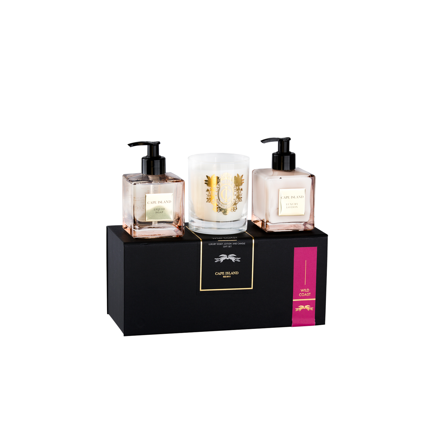 Wild Coast Luxury Liquid Soap, Lotion & Candle Collection